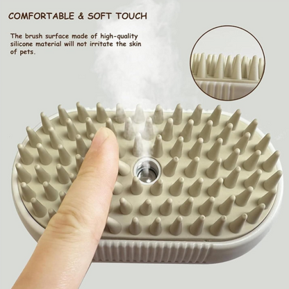 Pet Spa Steam Brush Dog & Cat