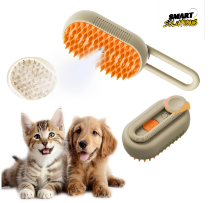 Pet Spa Steam Brush Dog & Cat